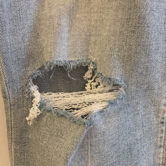 Hudson Jeans Barbara ripped skinny ankle jean baby face size 32 - Picture 4 of 12